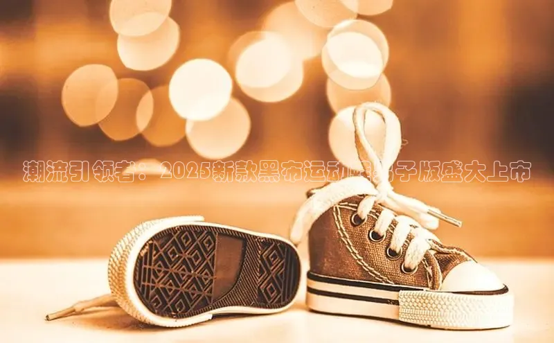 潮流引领者：2025新款黑布运动鞋男子版盛大上市